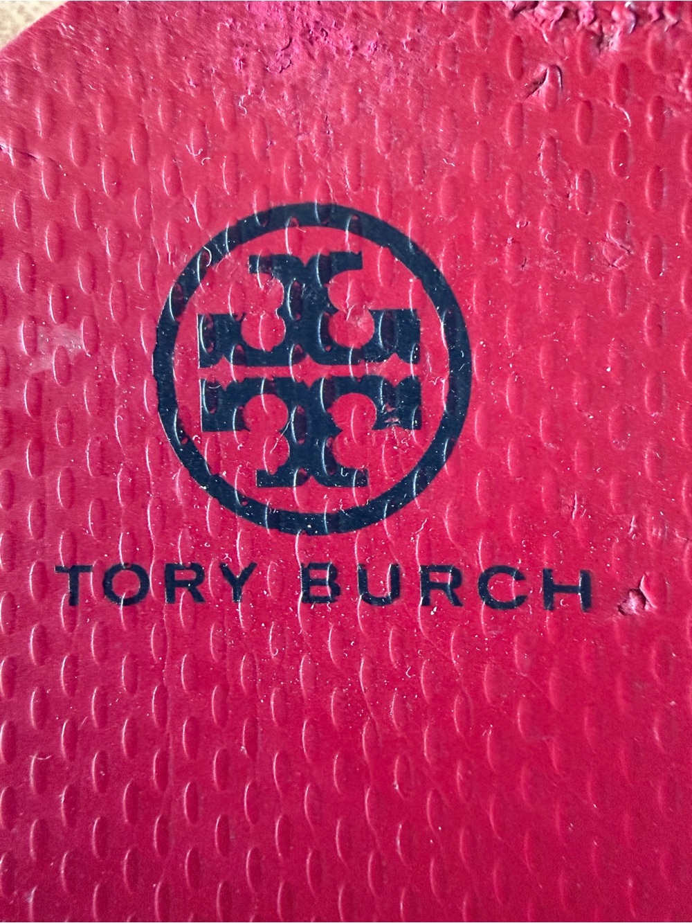 Tory Burch Pink Flip Flop Sandals women’s Size 11 - Picture 3 of 5